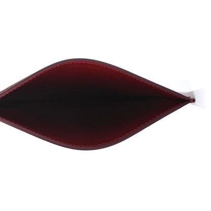 Celine Grained Calfskin Card Holder Light Burgundy 4 of 4