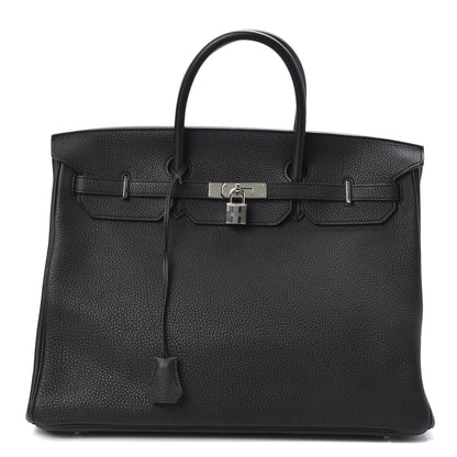Hermes Togo Birkin 40 Black 1 of 11