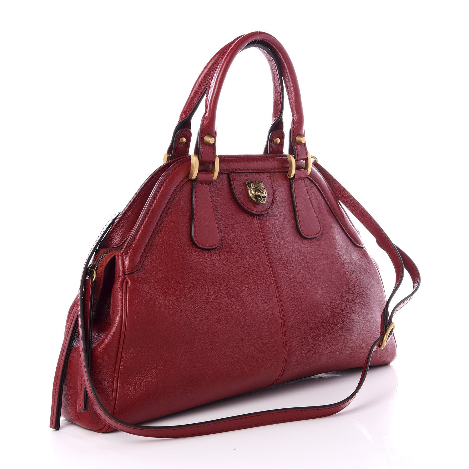 Gucci Piuma Lux Energy Medium Re(Belle) Top Handle Bag Romantic Cerise 2 of 8