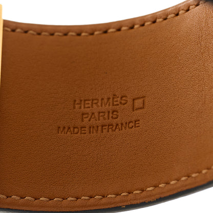 Hermes Shiny Alligator Collier de Chien CDC Bracelet XS Havane 4 of 7