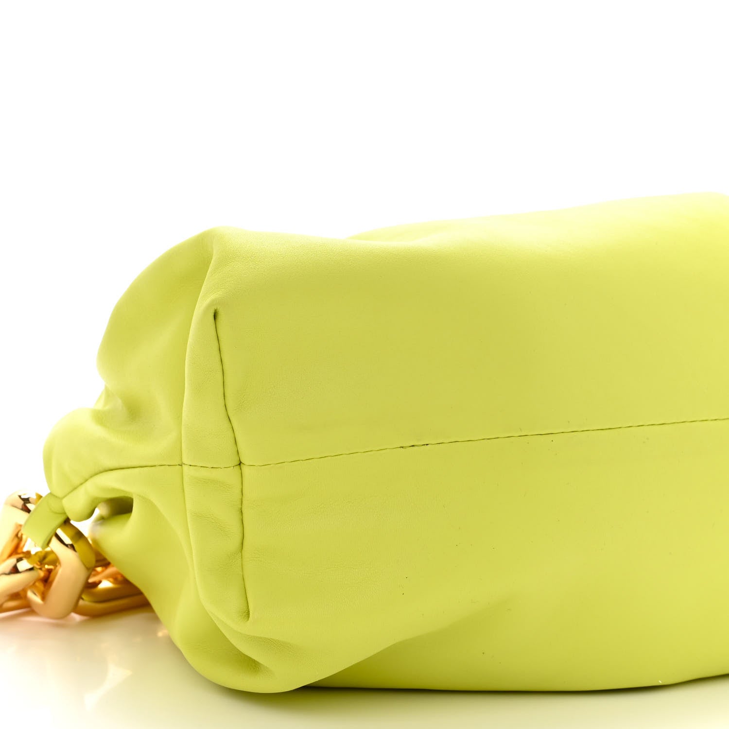 Bottega Veneta Calfskin The Pouch Chain Seagrass 9 of 10