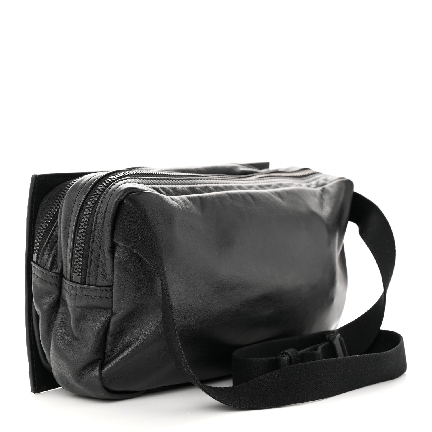 Bottega Veneta Nappa Intrecciato Belt Bag Black 3 of 11