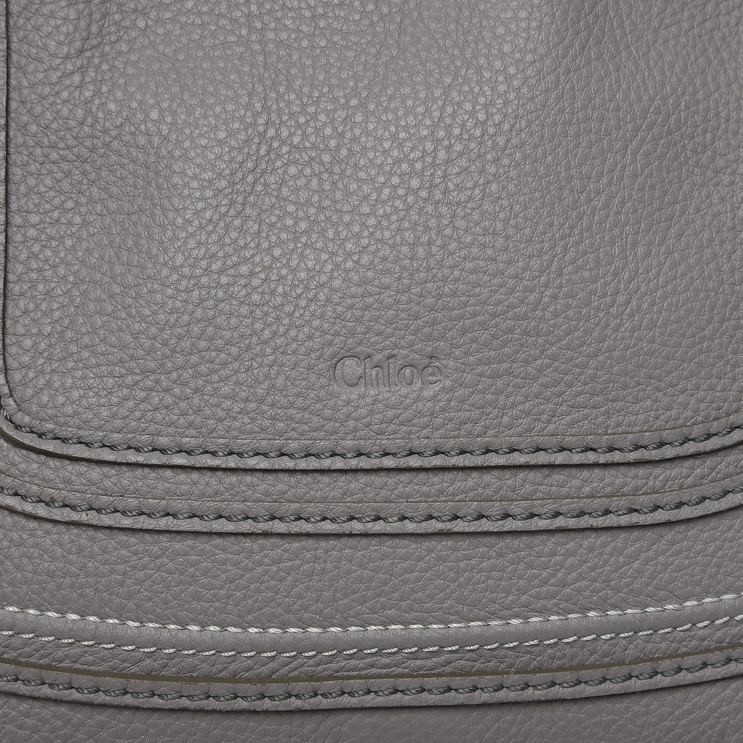 Calfskin Medium Marcie Satchel Cashmere Grey