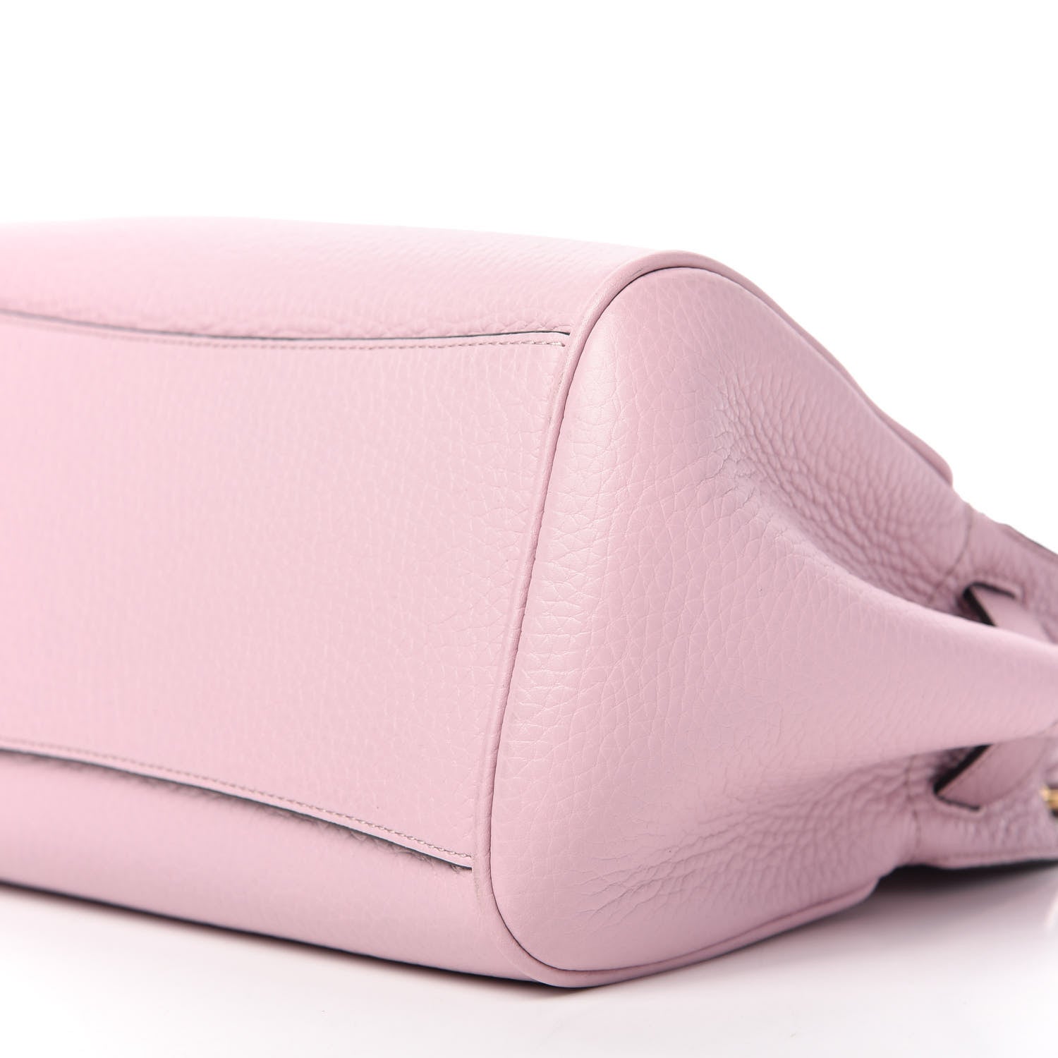Mulberry Heavy Grain Calfskin Small Belted Bayswater Tote Powder Pink 7 of 11