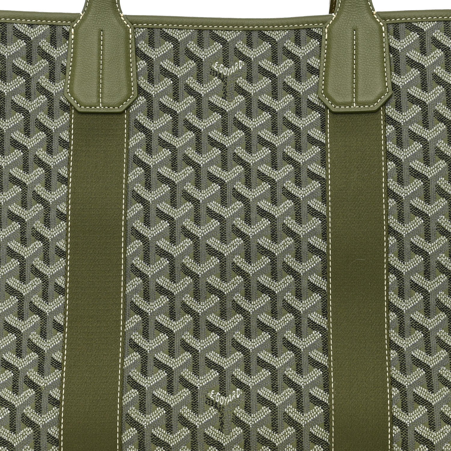 Goyard Goyardine Villette MM Tote Khaki 8 of 11