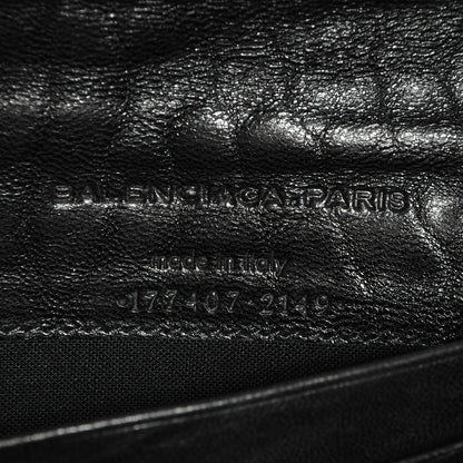 Balenciaga Chevre Money Wallet Black 5 of 9