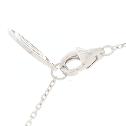 Cartier 18K White Gold Diamond .31ct 1895 Solitaire Pendant Necklace 3 of 7