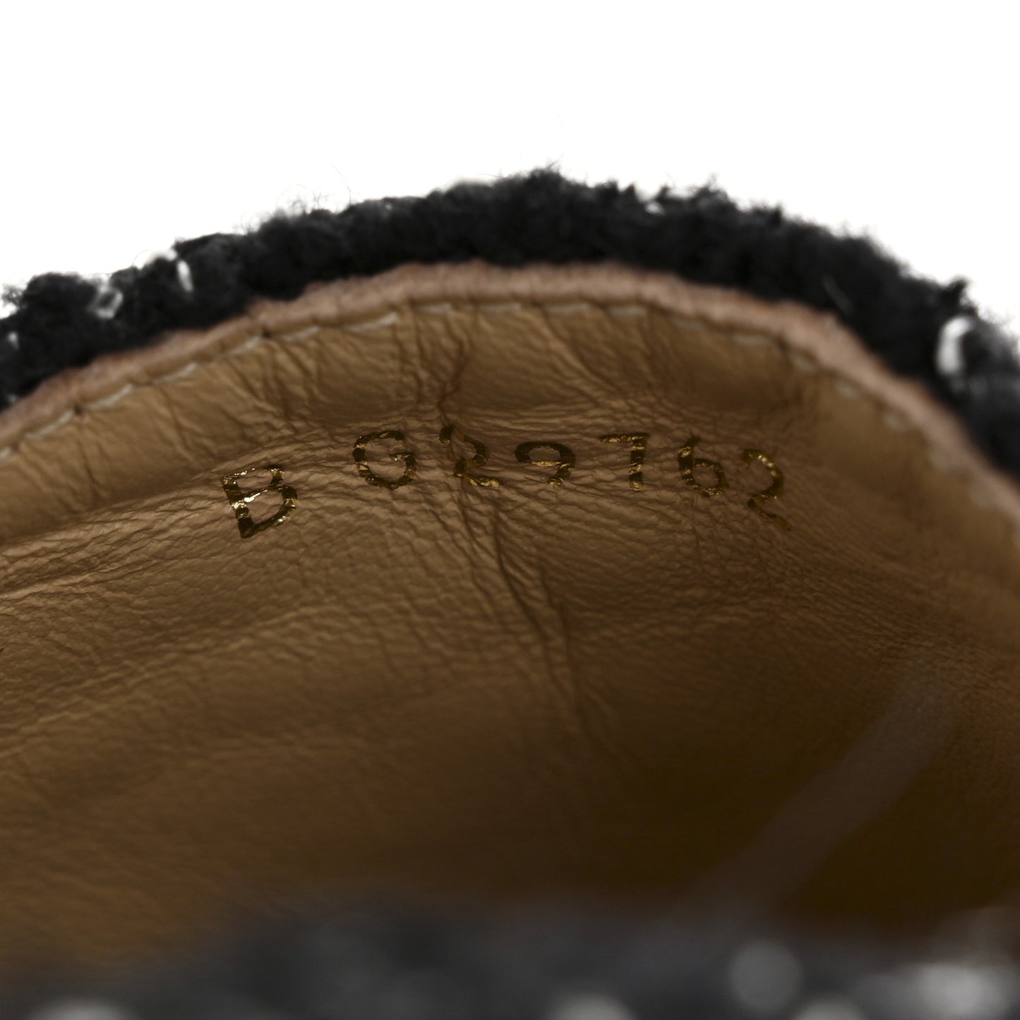 Metallic Lambskin Tweed CC Espadrilles 41 Black Silver