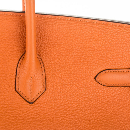 Hermes Togo Birkin 40 Orange 10 of 23