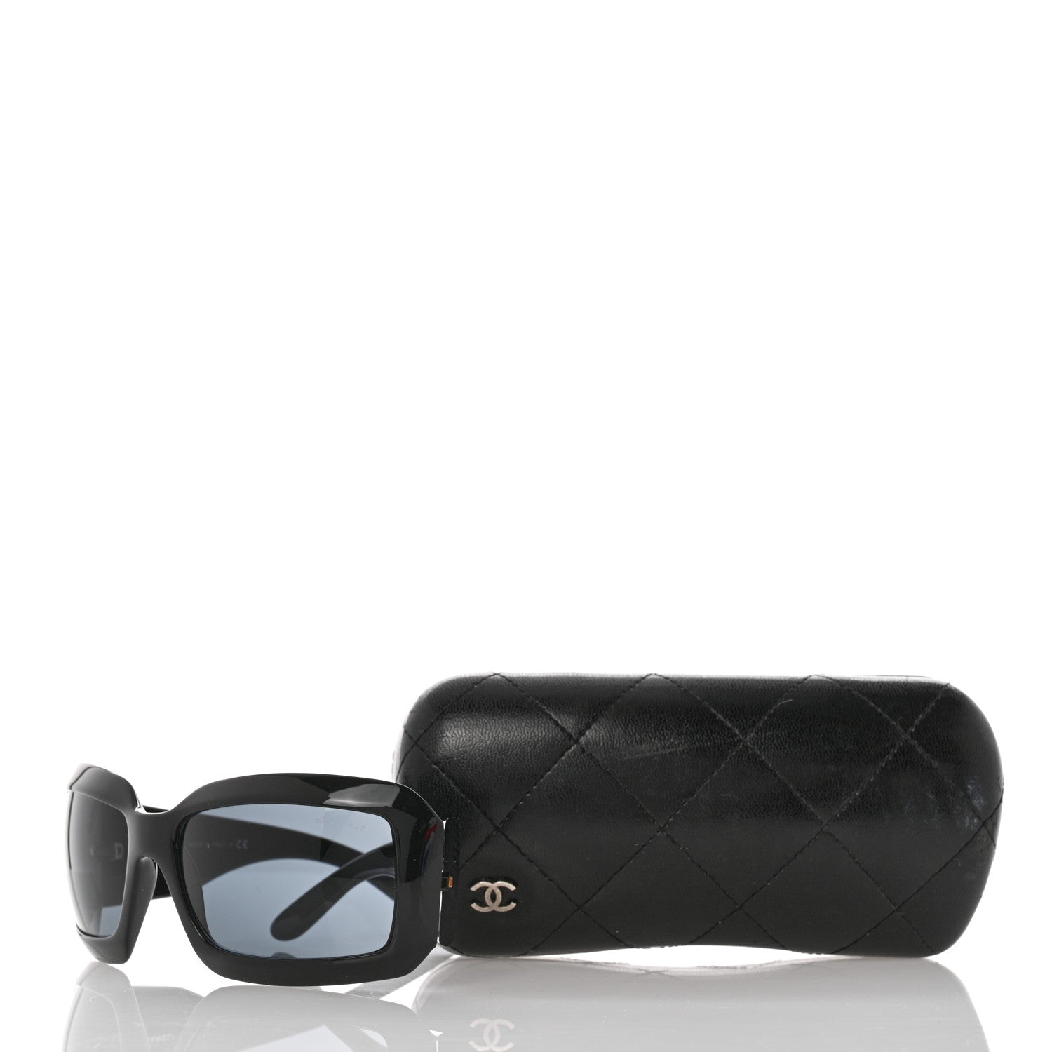 Chanel Mother of Pearl CC Sunglasses 5076-H Black 8 of 8