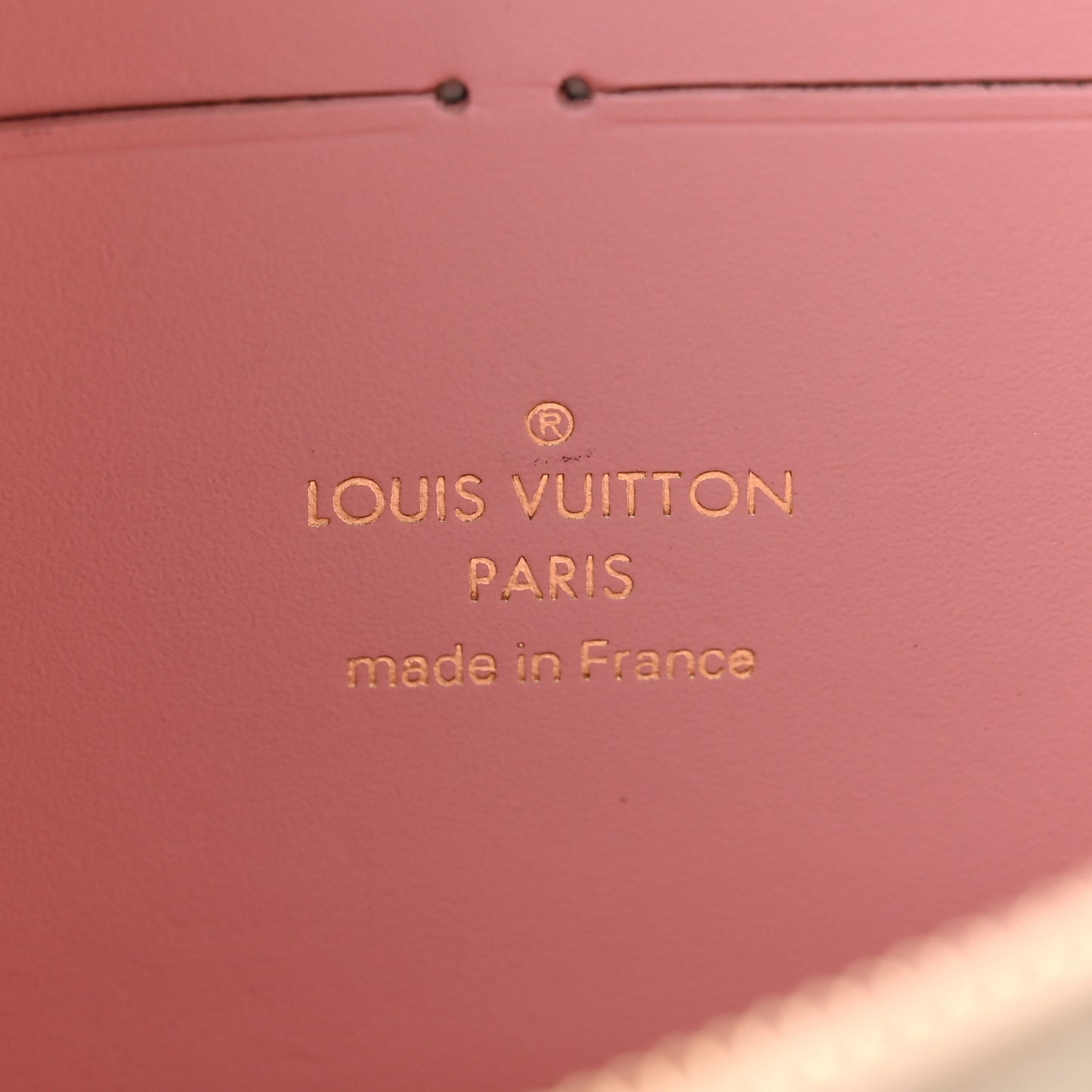 Damier Azur Croisette Chain Wallet Rose Ballerine
