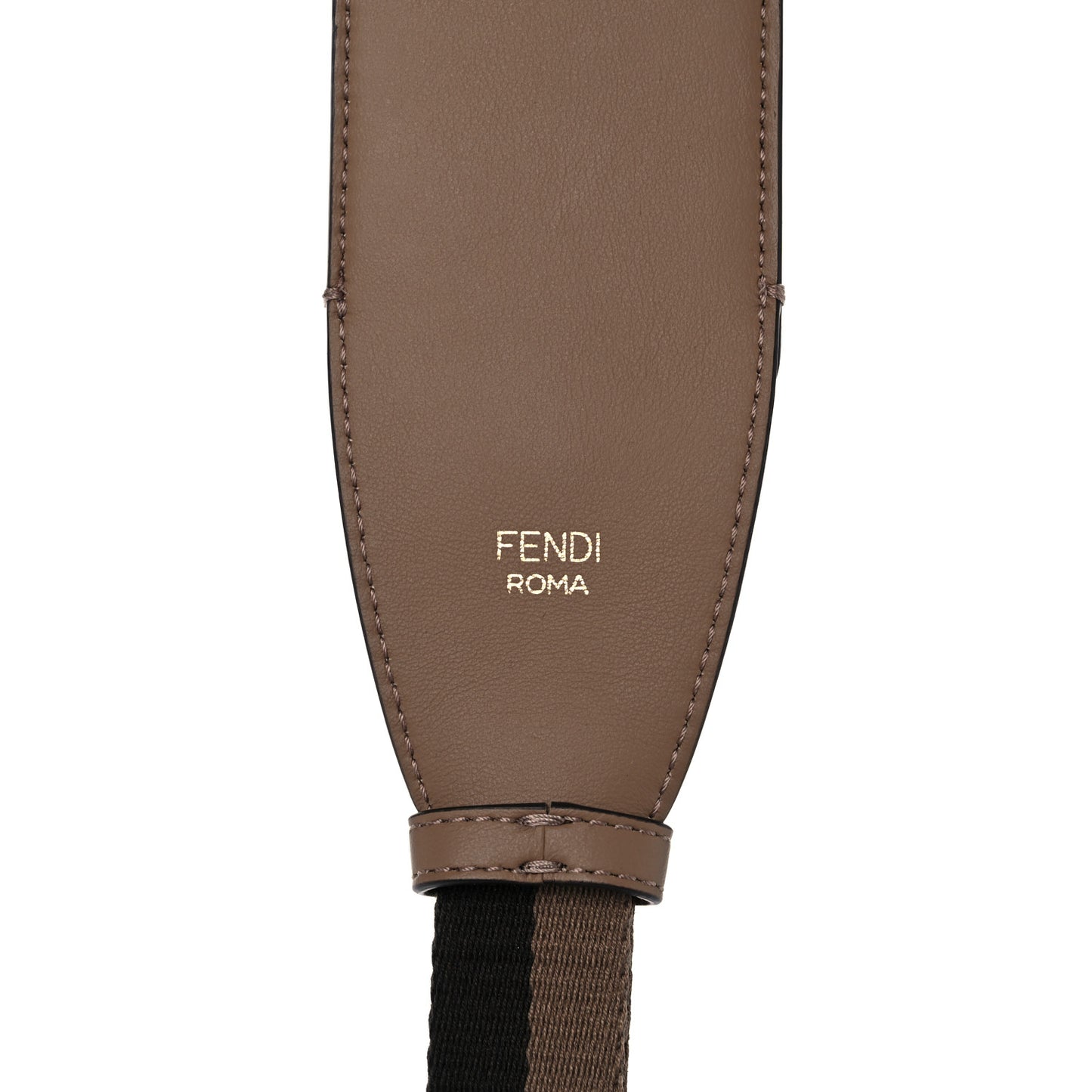 Vitello Grace Suede Fendi O'Lock Strap You Sand Rovere