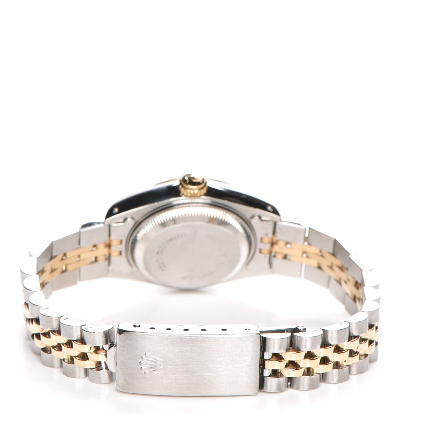 Stainless Steel 18K Yellow Gold 26mm Oyster Perpetual Datejust Watch Silver 69173