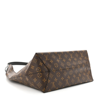 Louis Vuitton Monogram Flower Hobo Black 4 of 11