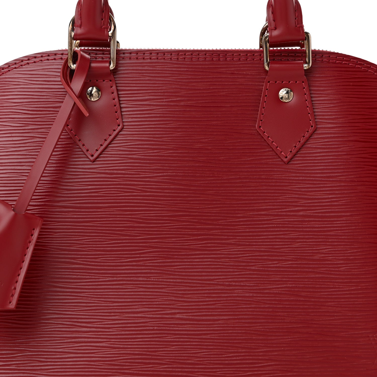 Louis Vuitton Epi Alma PM Rubis 7 of 10