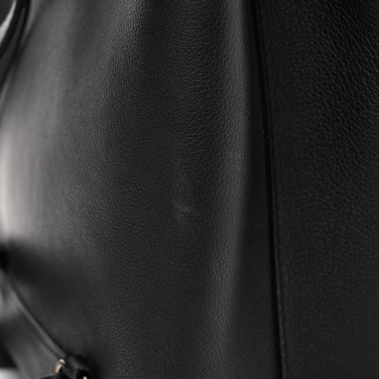 Calfskin Lockme Backpack Black