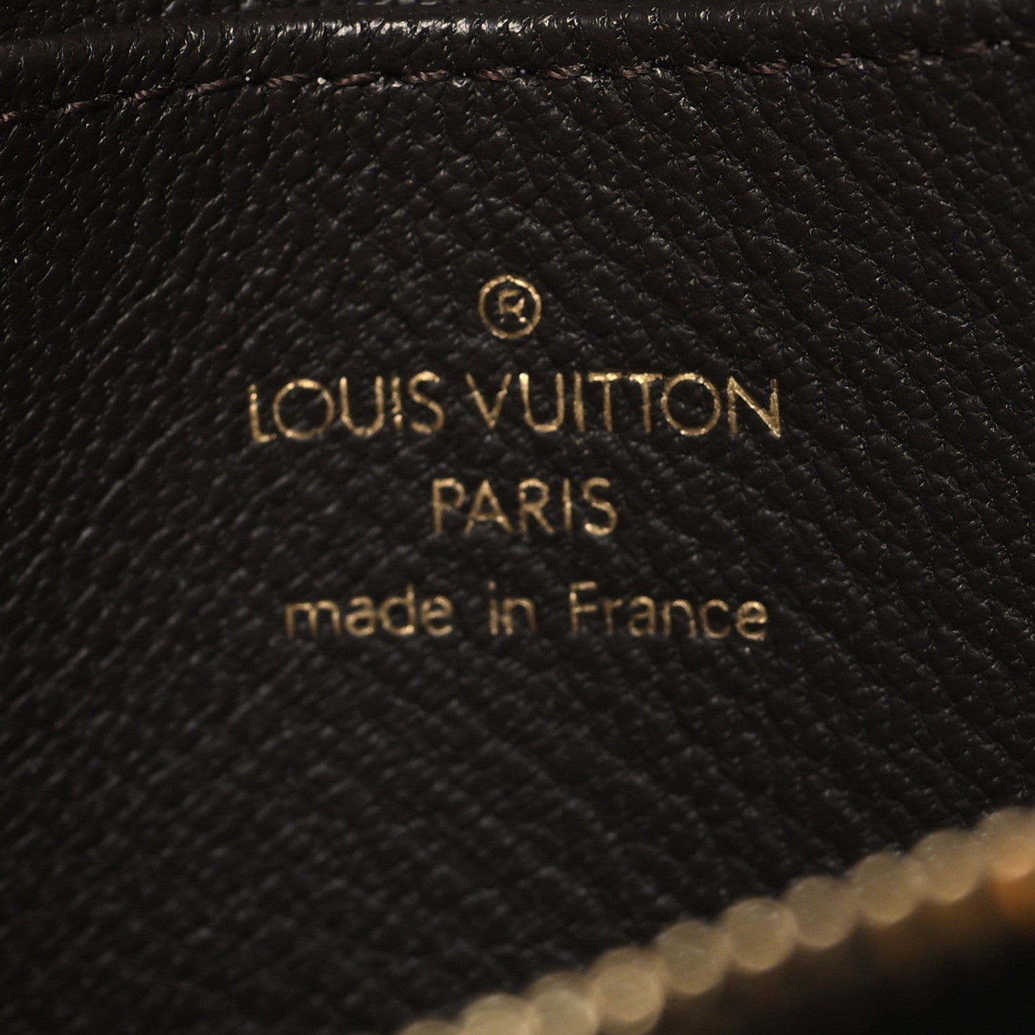 Louis Vuitton Snakeskin Monogram Zippy Padlock Coin Purse Brown 6 of 7