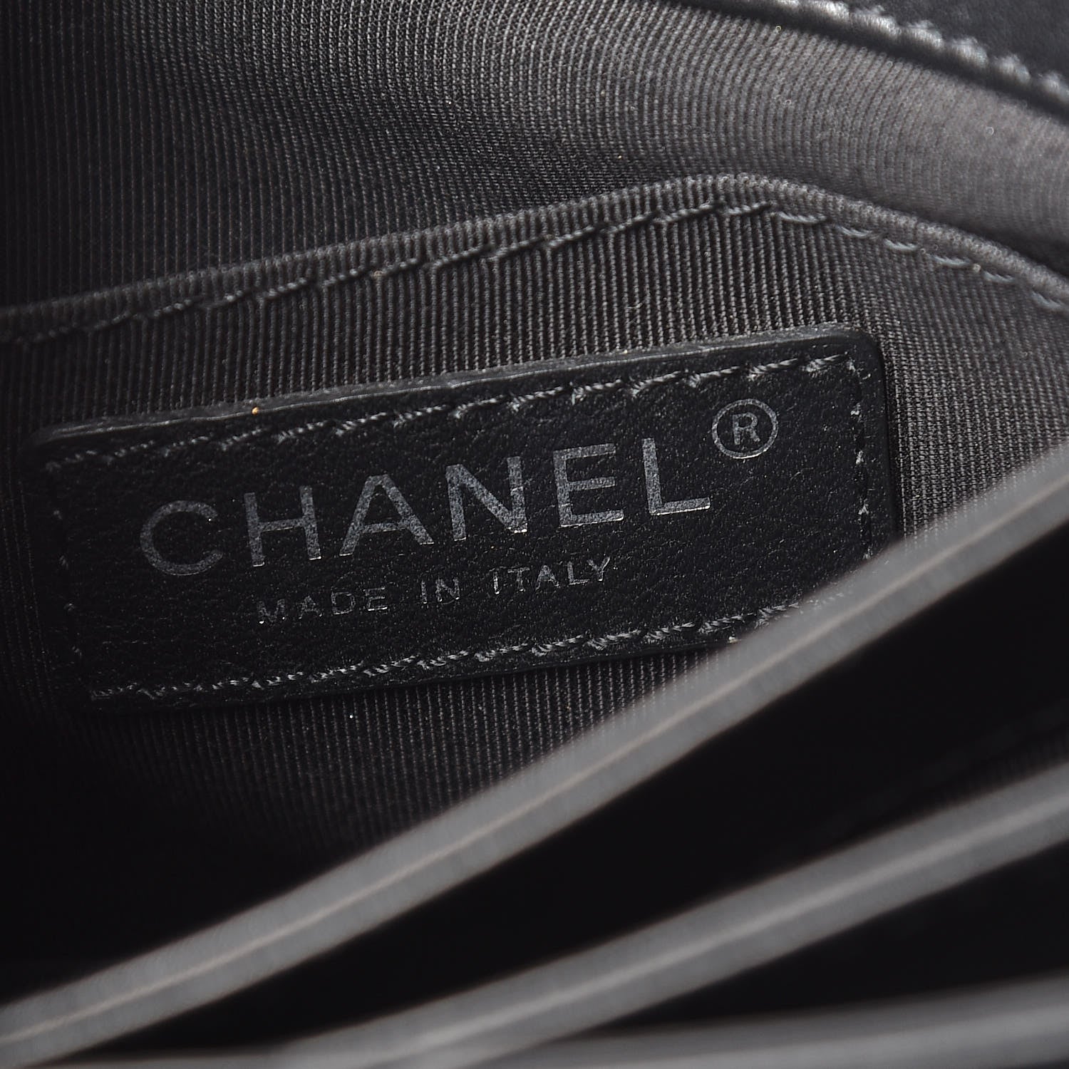 Chanel Calfskin Mini Tramezzo Flap Black 9 of 19