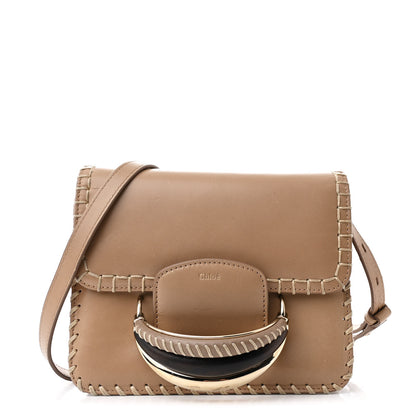 Chloe Calfskin Kattie Small Shoulder Bag Greyish Taupe 1 of 13