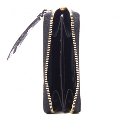 Louis Vuitton Monogram Giant Jungle Zippy Coin Purse Black 6 of 9