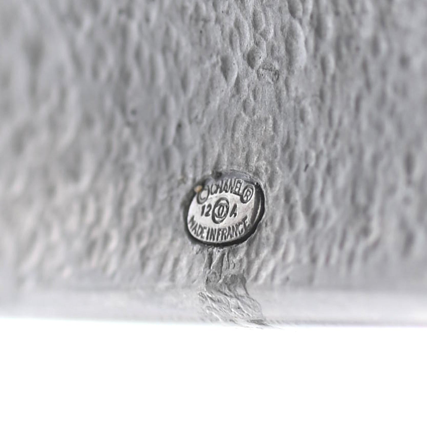 Crystal Stone Ruthenium Cuff Dark Grey