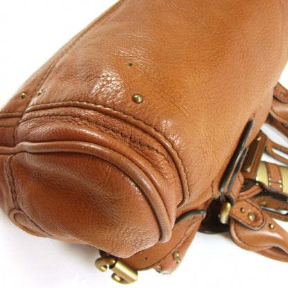 Chloe Leather Paddington Satchel Whiskey 5 of 18
