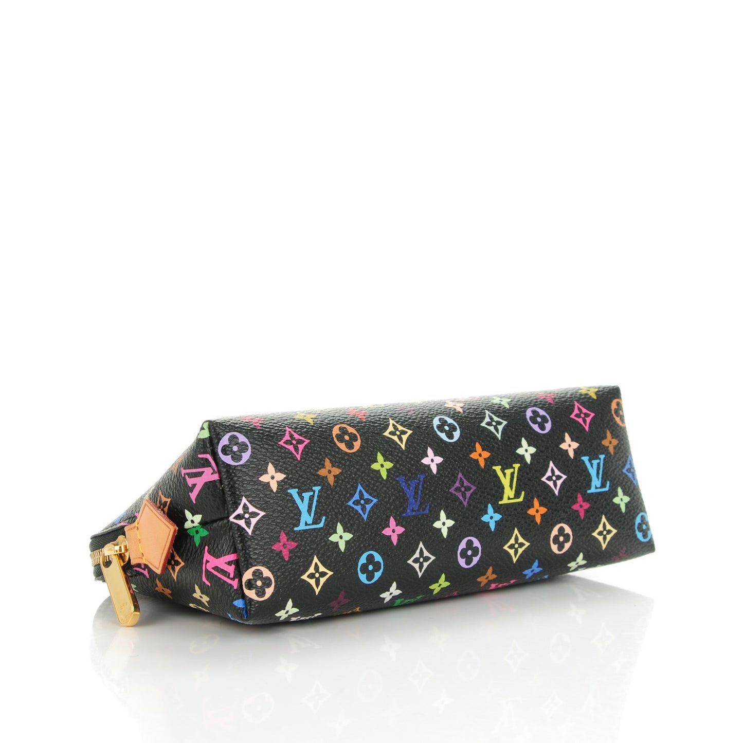 Monogram Multicolor Cosmetic Pouch Black Grenade