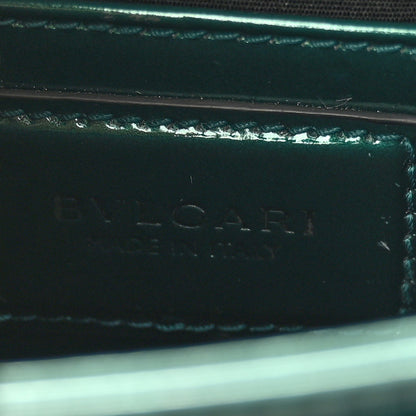 Bulgari Patent Serpenti Forever Crossbody Emerald 7 of 12