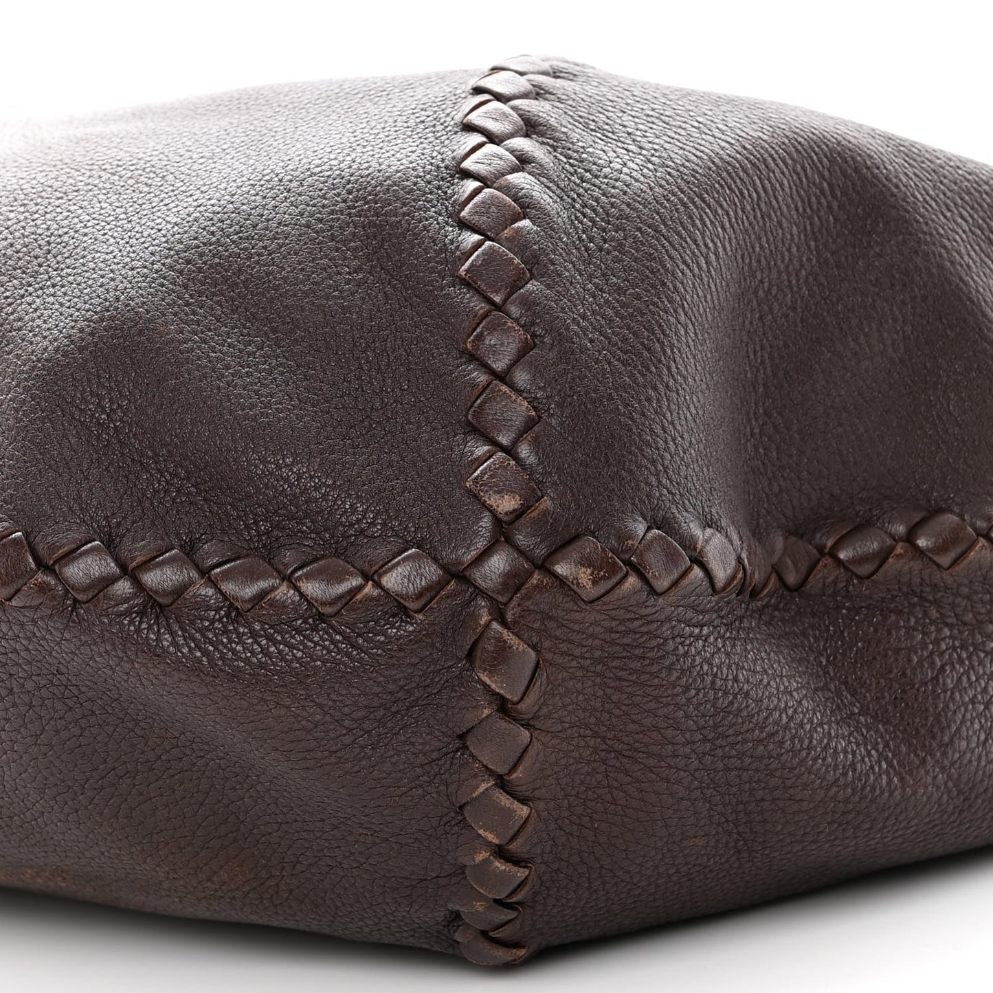 Cervo Deerskin Large Hobo Ebano
