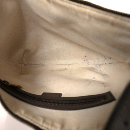 Gucci GG Supreme Monogram Web Small Ophidia Half Moon Hobo Brown 5 of 11