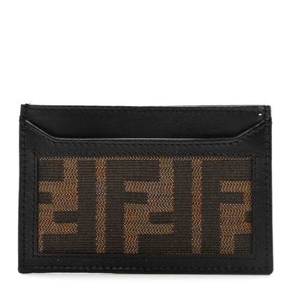 Fendi Zucca Card Holder Tobacco Cioccolato 1 of 11