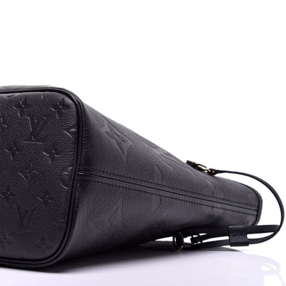 Louis Vuitton Empreinte Monogram Giant Neverfull MM Black 8 of 8