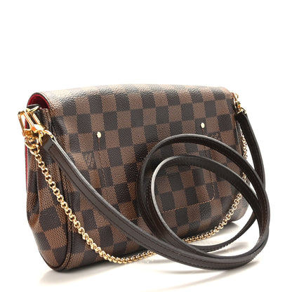Louis Vuitton Damier Ebene Favorite MM 3 of 9