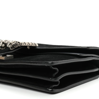 Gucci Suede Small Dionysus Shoulder Bag Black 10 of 11