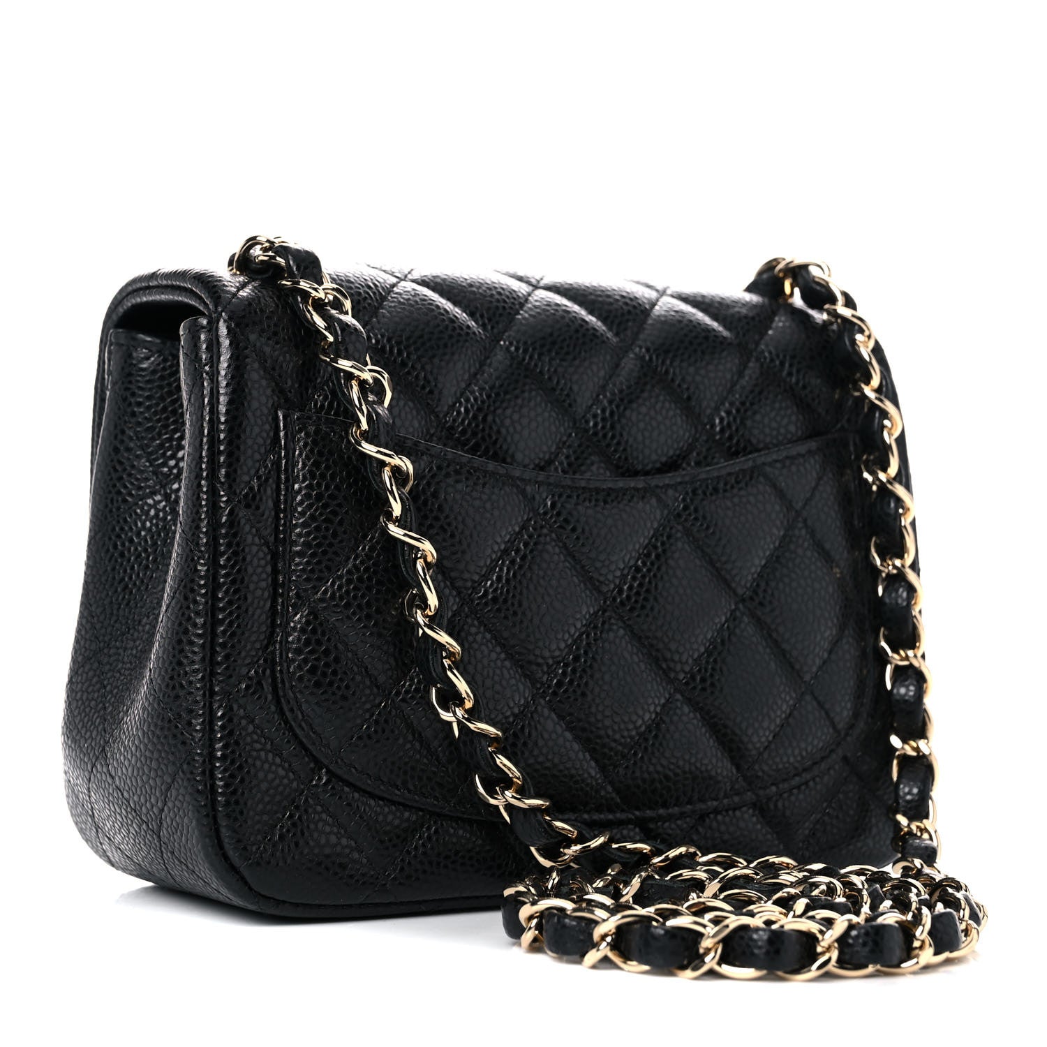 Chanel Caviar Quilted Mini Square Flap Black 3 of 11