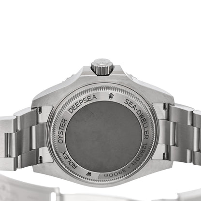 Rolex Stainless Steel 44mm Oyster Perpetual Date Sea-Dweller Deepsea James Cameron Watch Blue 126660 4 of 5