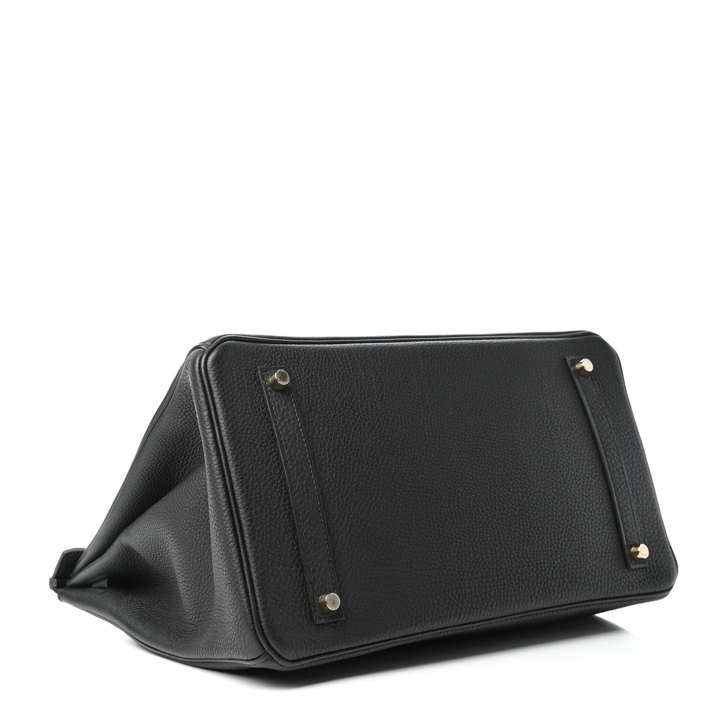 Nappa Grommets Clutch Wristlet Nero Black
