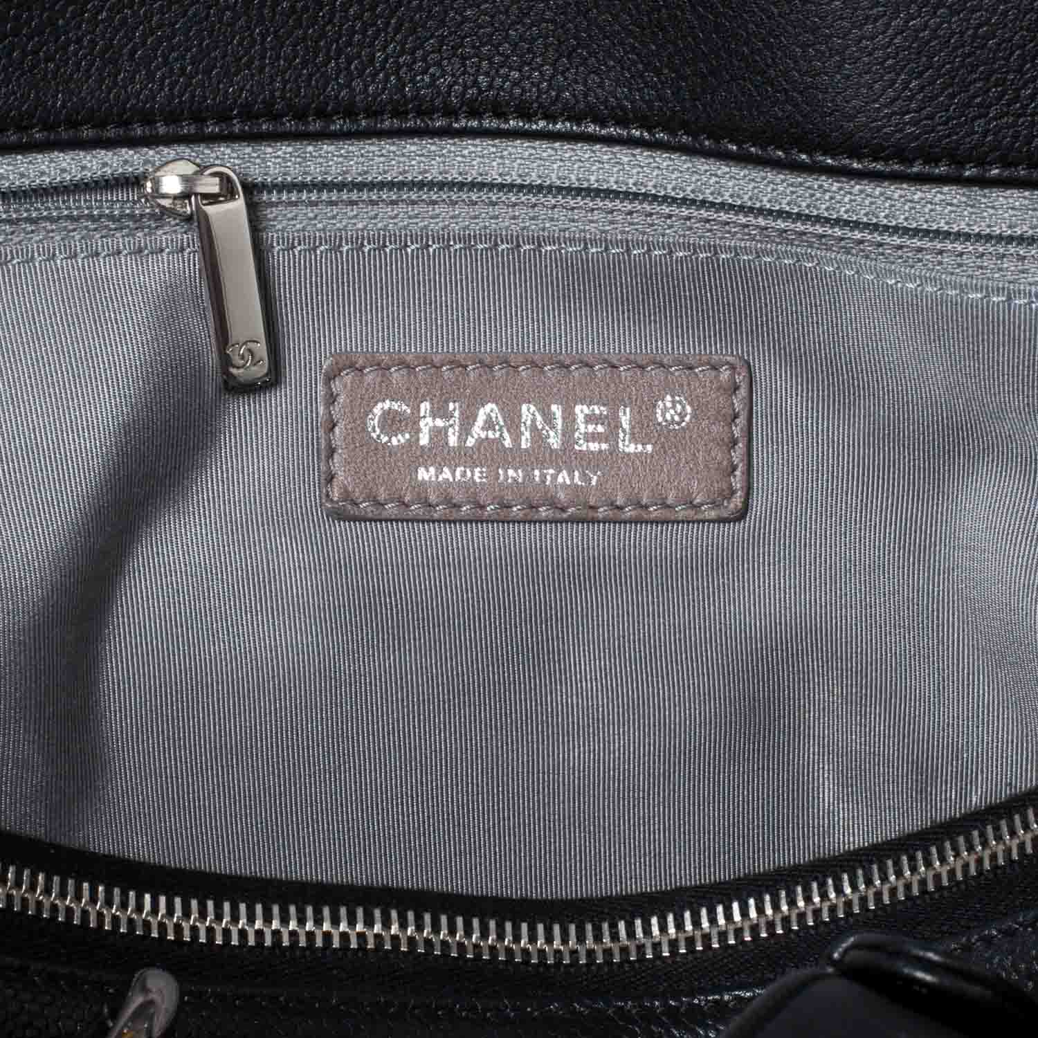 Chanel Caviar Quilted XL Tote Black 6 of 8