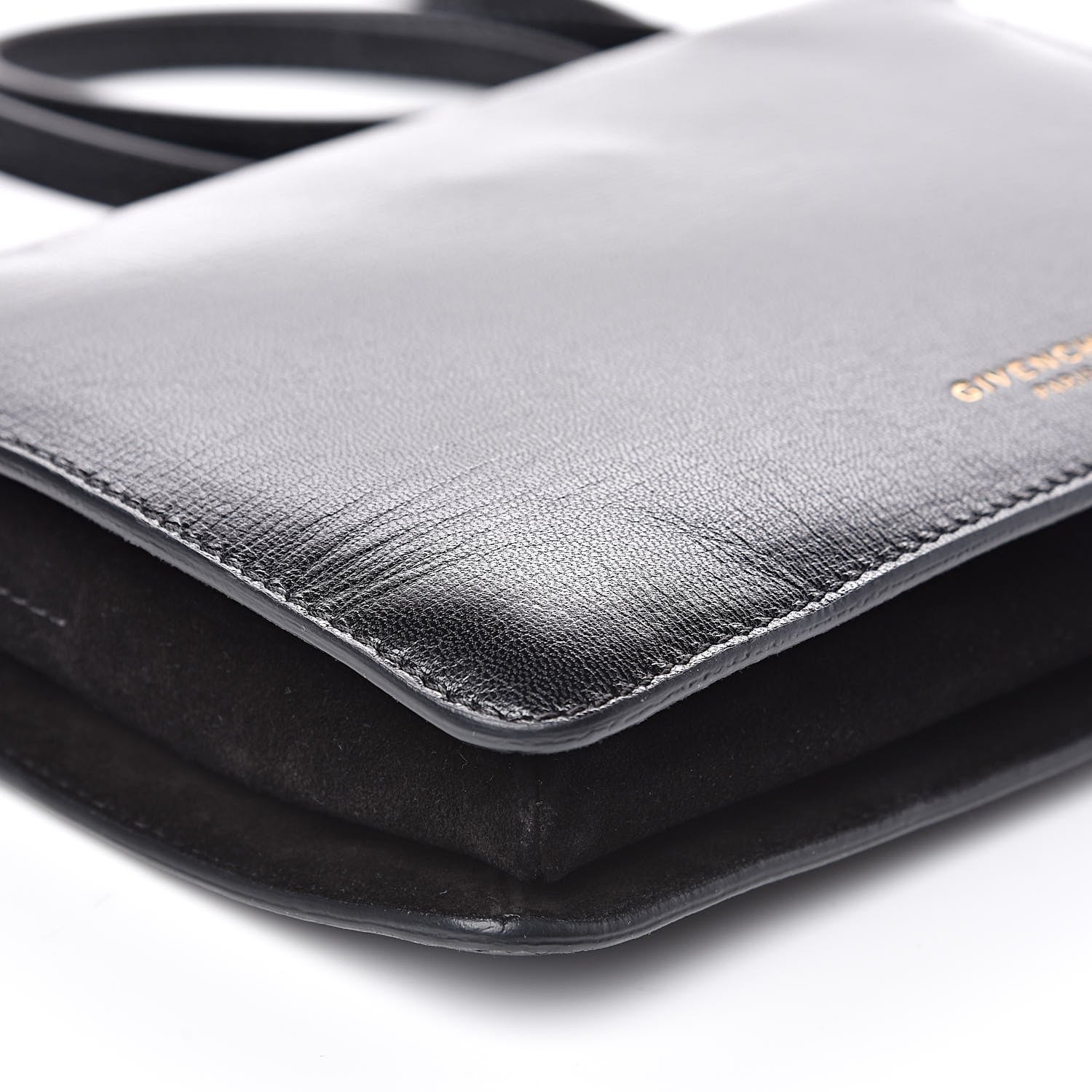 Givenchy Textured Calfskin Cross 3 Crossbody Bag Black 8 of 10