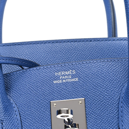 Hermes Epsom Birkin 35 Bleu Agate 6 of 12