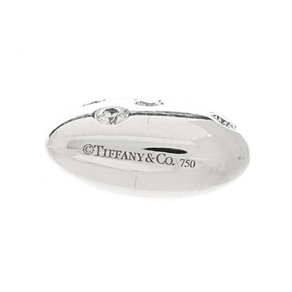 Tiffany 18K White Gold Platinum Diamond Etoile Heart Charm 4 of 5