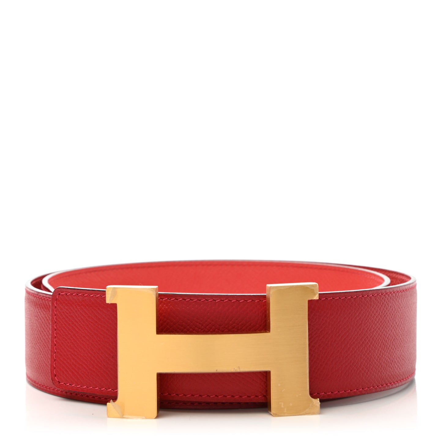 Epsom 42mm Constance H Belt 85 Rouge Casaque Rose Jaipur