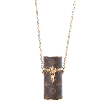 Louis Vuitton Monogram Chain Lipstick Case 1 of 10