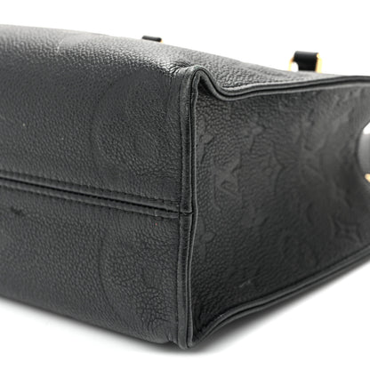Louis Vuitton Empreinte Monogram Giant Onthego PM Black 9 of 10
