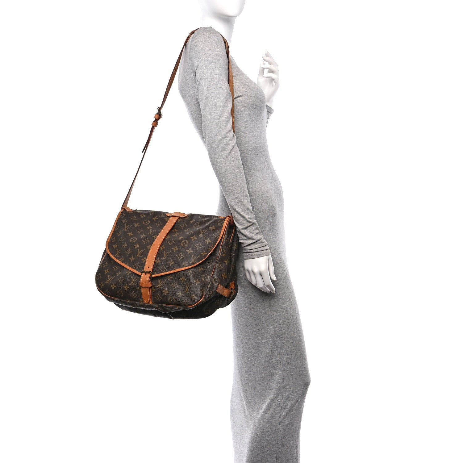 Louis Vuitton Monogram Saumur 35 2 of 13