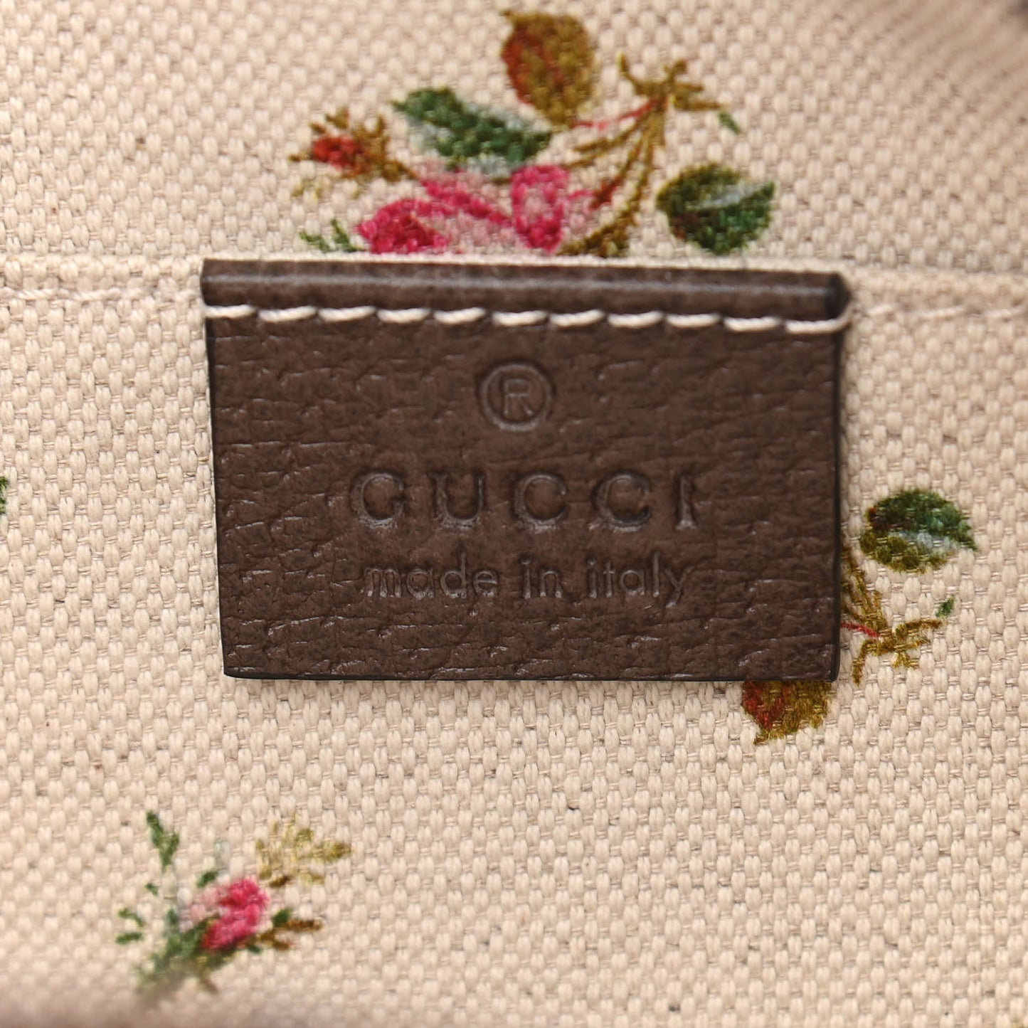 GG Supreme Monogram Web Neo Vintage Shoulder Bag Beige New Acero Crop