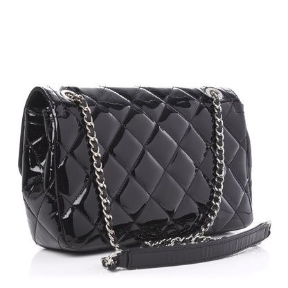 Chanel Patent Quilted Small Coco Shine Flap Black 3 of 10