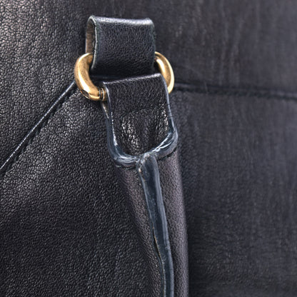 Saint Laurent Sheepskin Medium Cabas ChYc Black 9 of 9