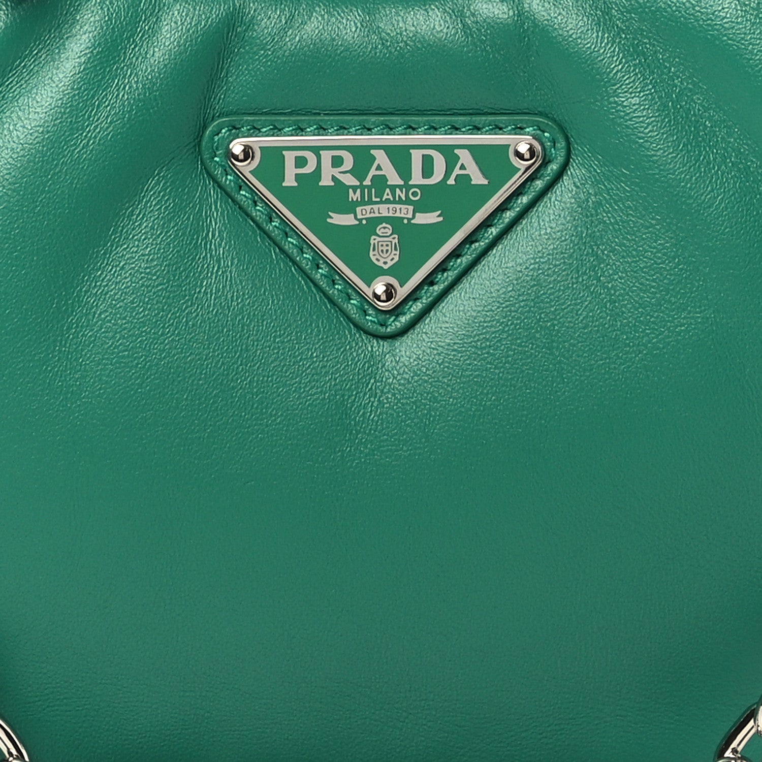 Prada Nappa Soft Padded Re-Edition 2005 Shoulder Bag Mango 7 of 9