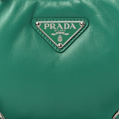 Prada Nappa Soft Padded Re-Edition 2005 Shoulder Bag Mango 7 of 9